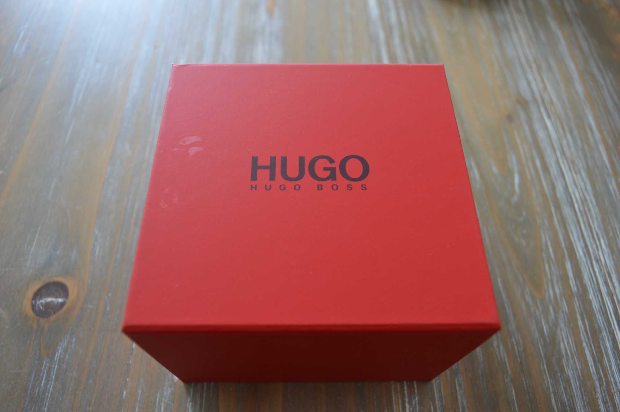 Hugo Boss - Srebrny Męski Zegarek na Bransolecie NOWY