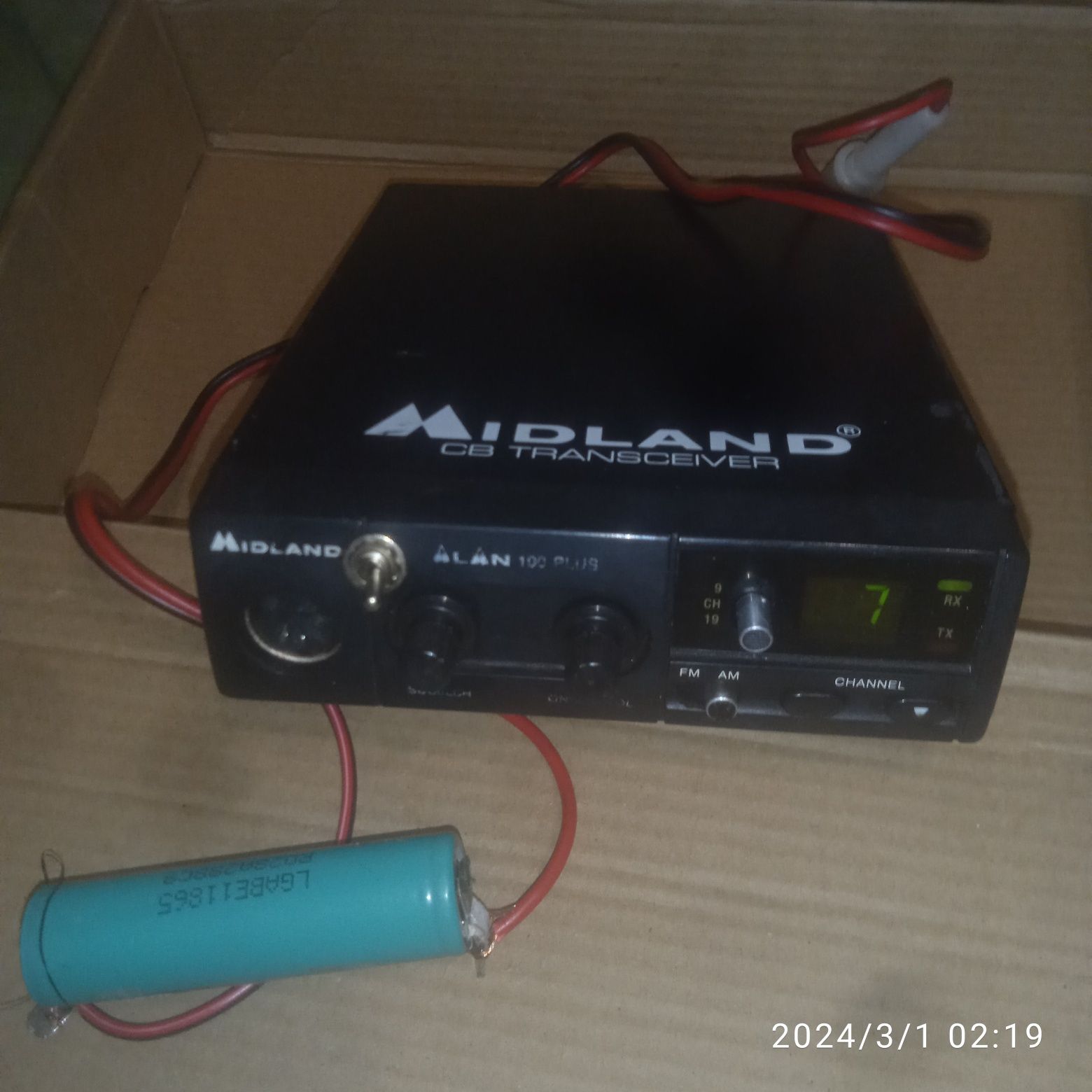 Радіостанція midland Alan 100 plus