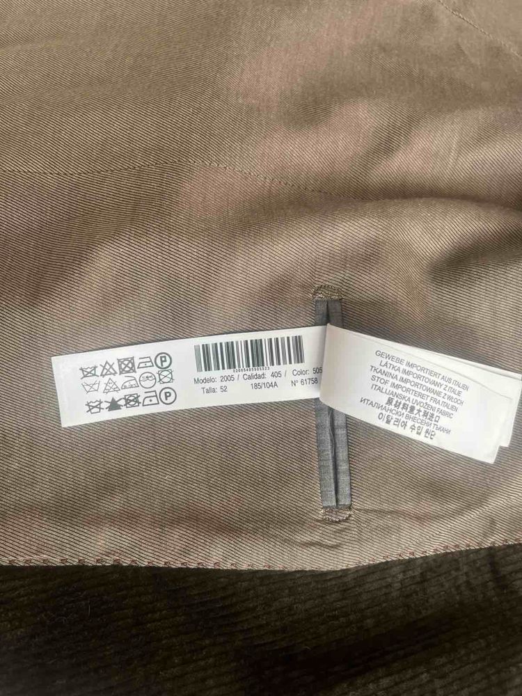 Вельветовый пиджак Massimo Dutti