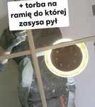 Szlifierka do gipsu gładzi tynków papier +ledy+ worek
