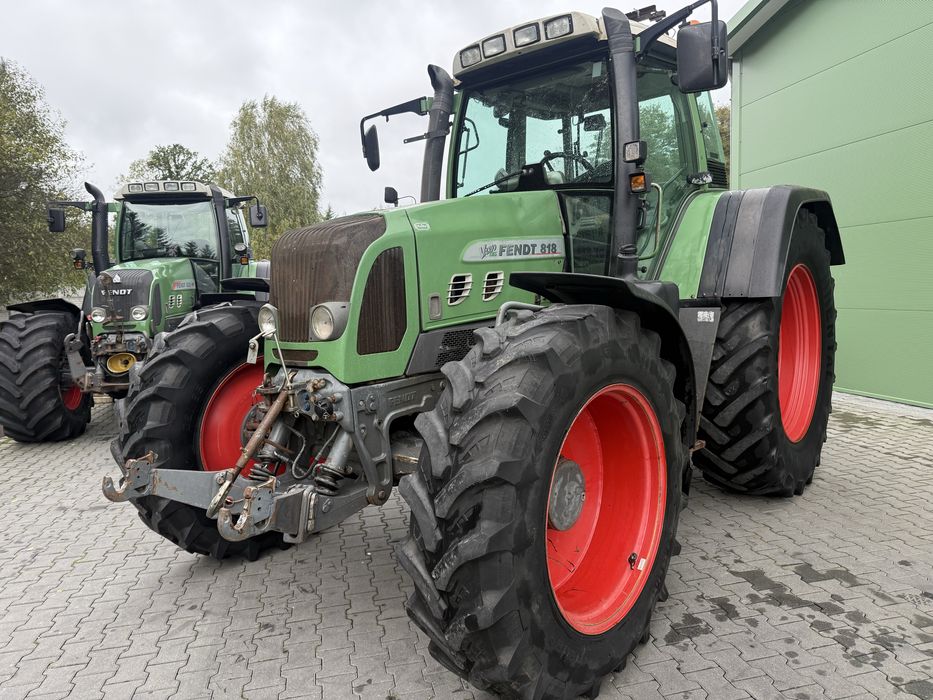 Fendt  818 Tms Vario Tur tuz wom Rtk z Niemiec