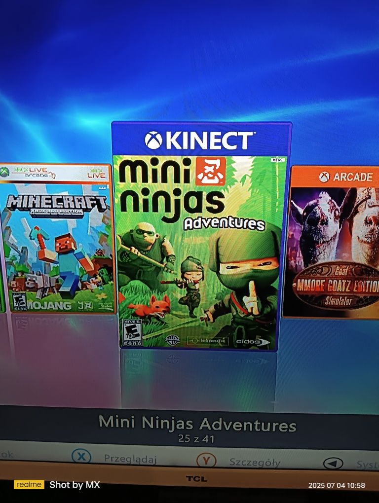 Kinect do Xbox 360 sensor MICROSOFT do starszych i nowszych modeli