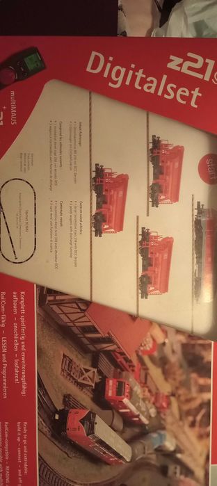 Pista de comboio elétrico