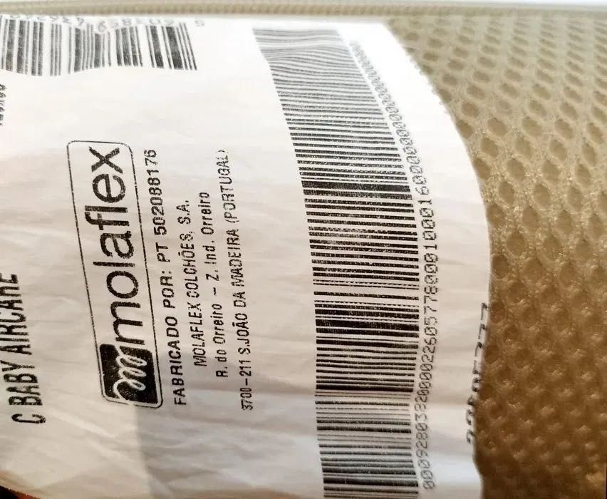 Molaflex Colchão Care Baby Foam 60x120cm