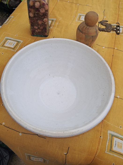 Taca em louca branca