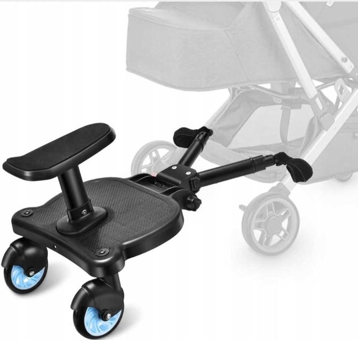 Buggy Board dostawka do wozka  z siedziskiem  2-6 lat max 25 kg