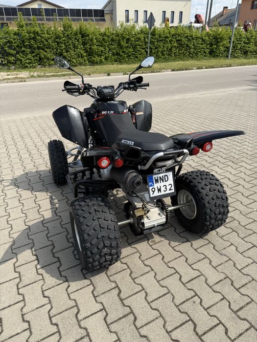 QUAD ACCESS TOMAHAWK 400 black edition homologacja 2019