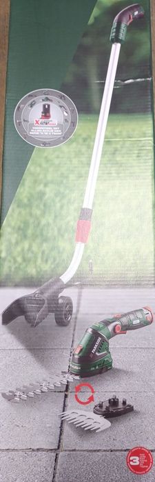 Nożyce akumulatorowe do trawy i krzewów 2w1 PARKSIDE PGSA 12 A1 12V