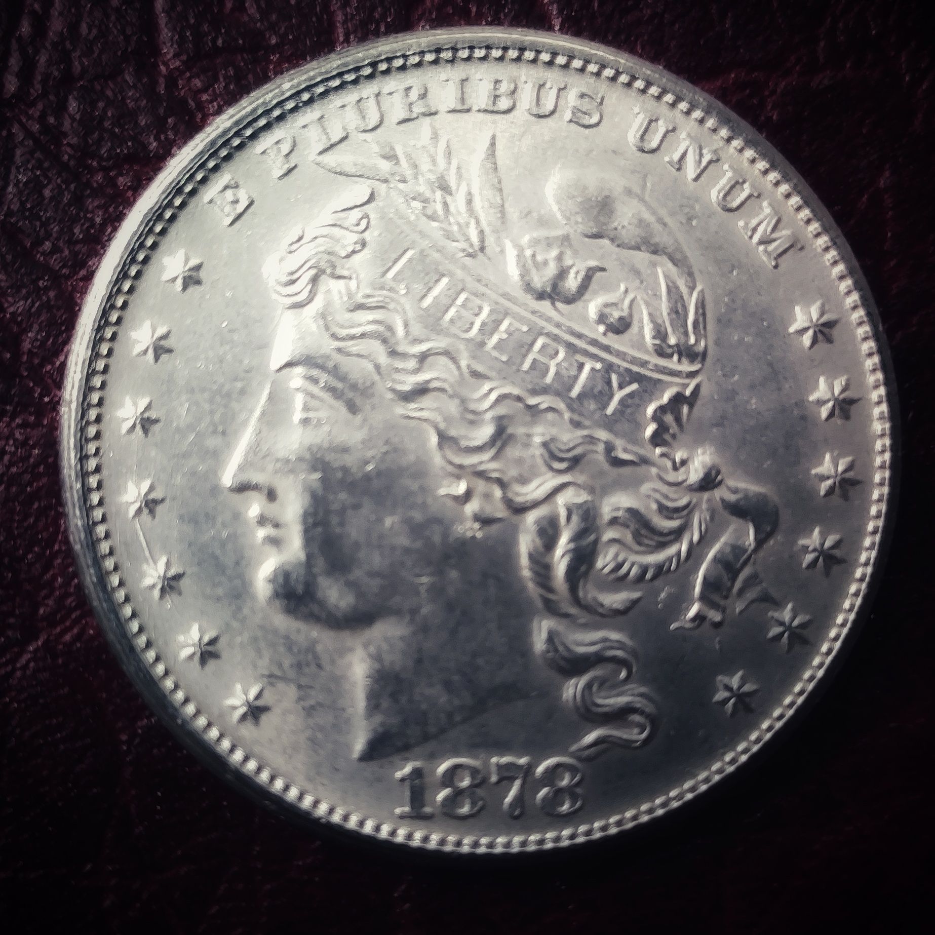 1 dolar,/100 centów 1878 roku. Liberty USA