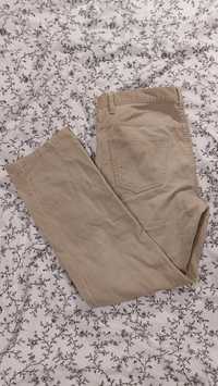 Jeansy spodnie sztruksowe vintage