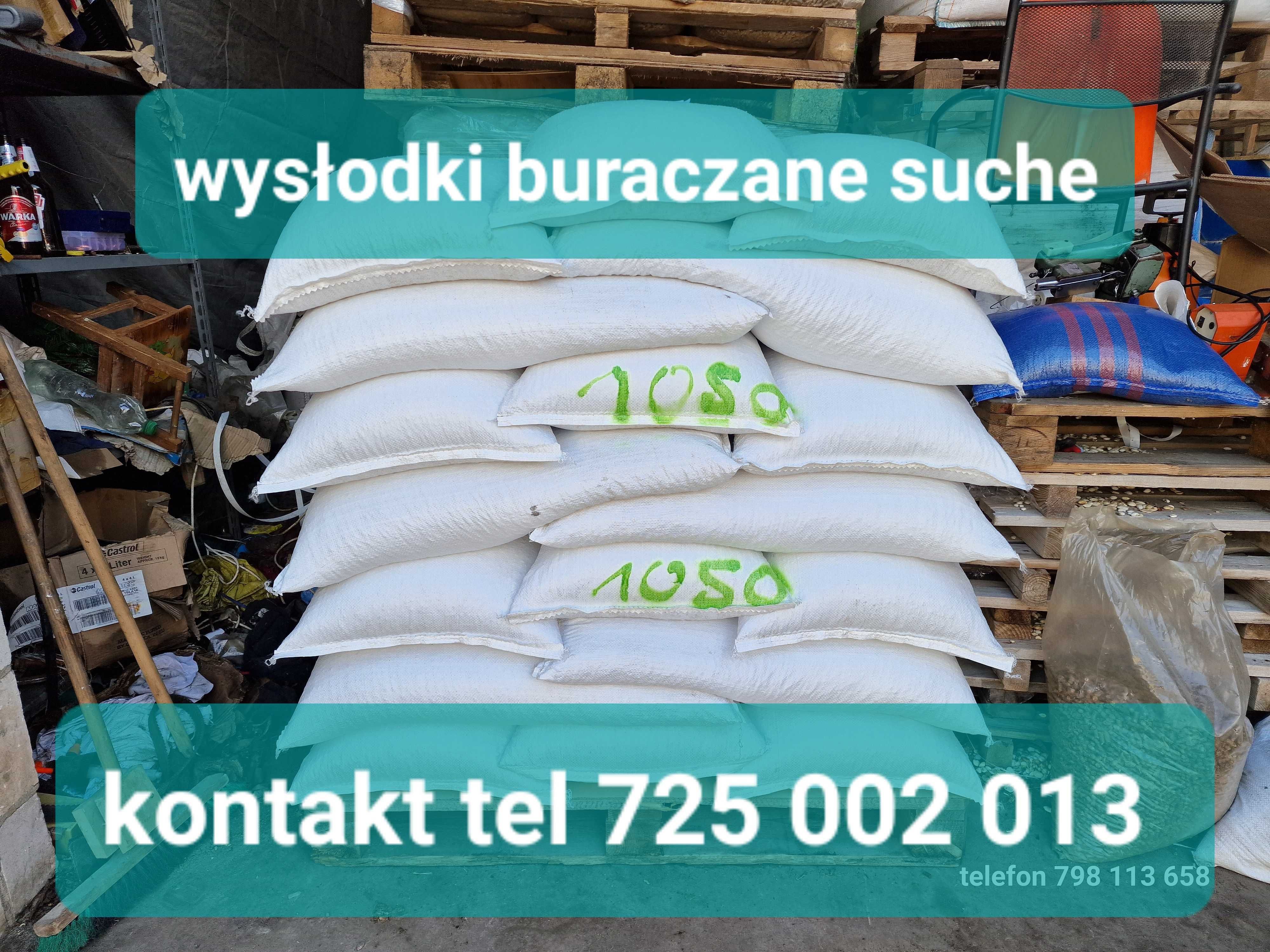 wysłodki buraczane suche granulowane pasza NON GMO wytłoki peletowane