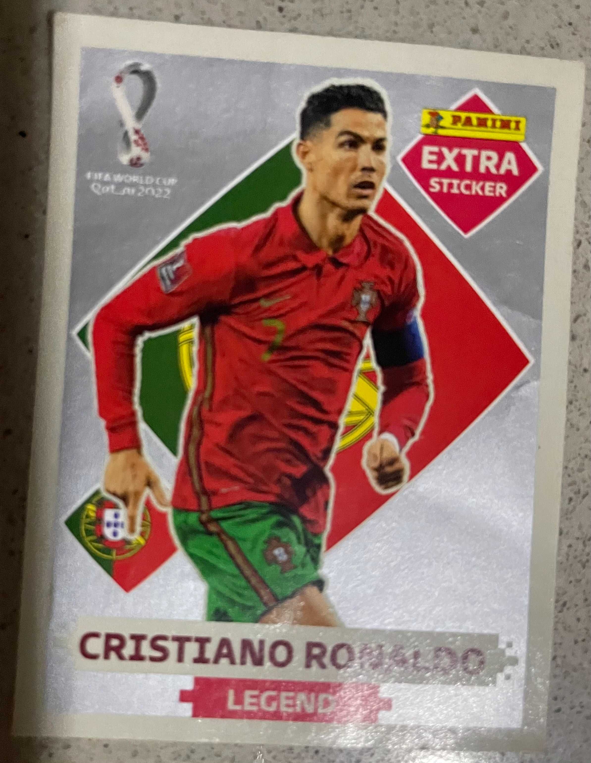 Carta Extra legend prata Ronaldo