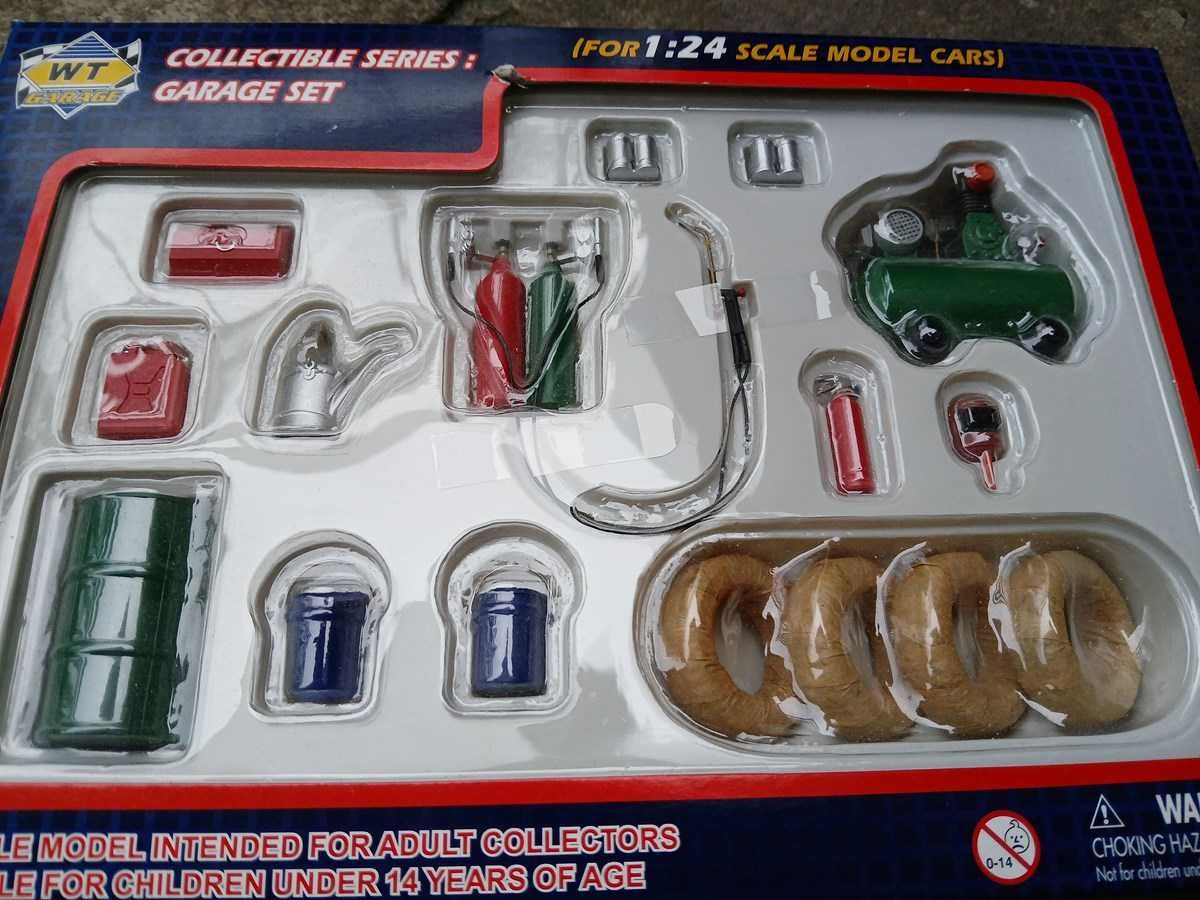 Garage tools narzędzia 1:24 1:25 modele diorama service auto