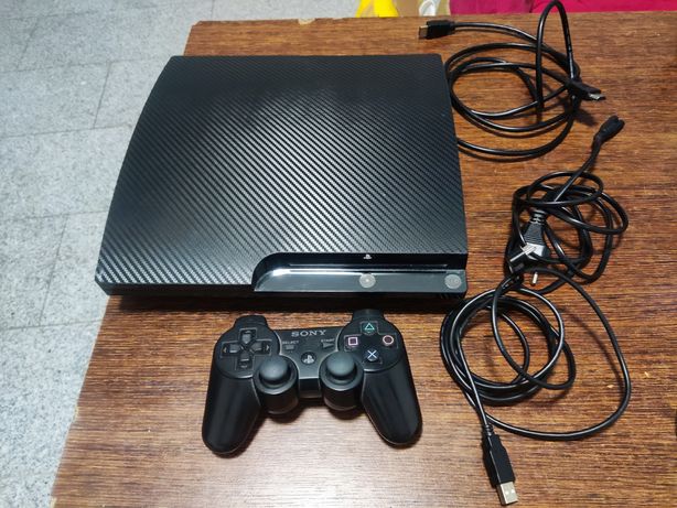 Konsola Sony Playstation 3 PS3 500GB + Wszystkie kable+ Oryginalny Pad