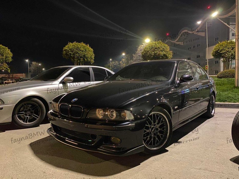 BMW E39 губа на передній M бампер в стилі Hamann БМВ Е39 накладка М5