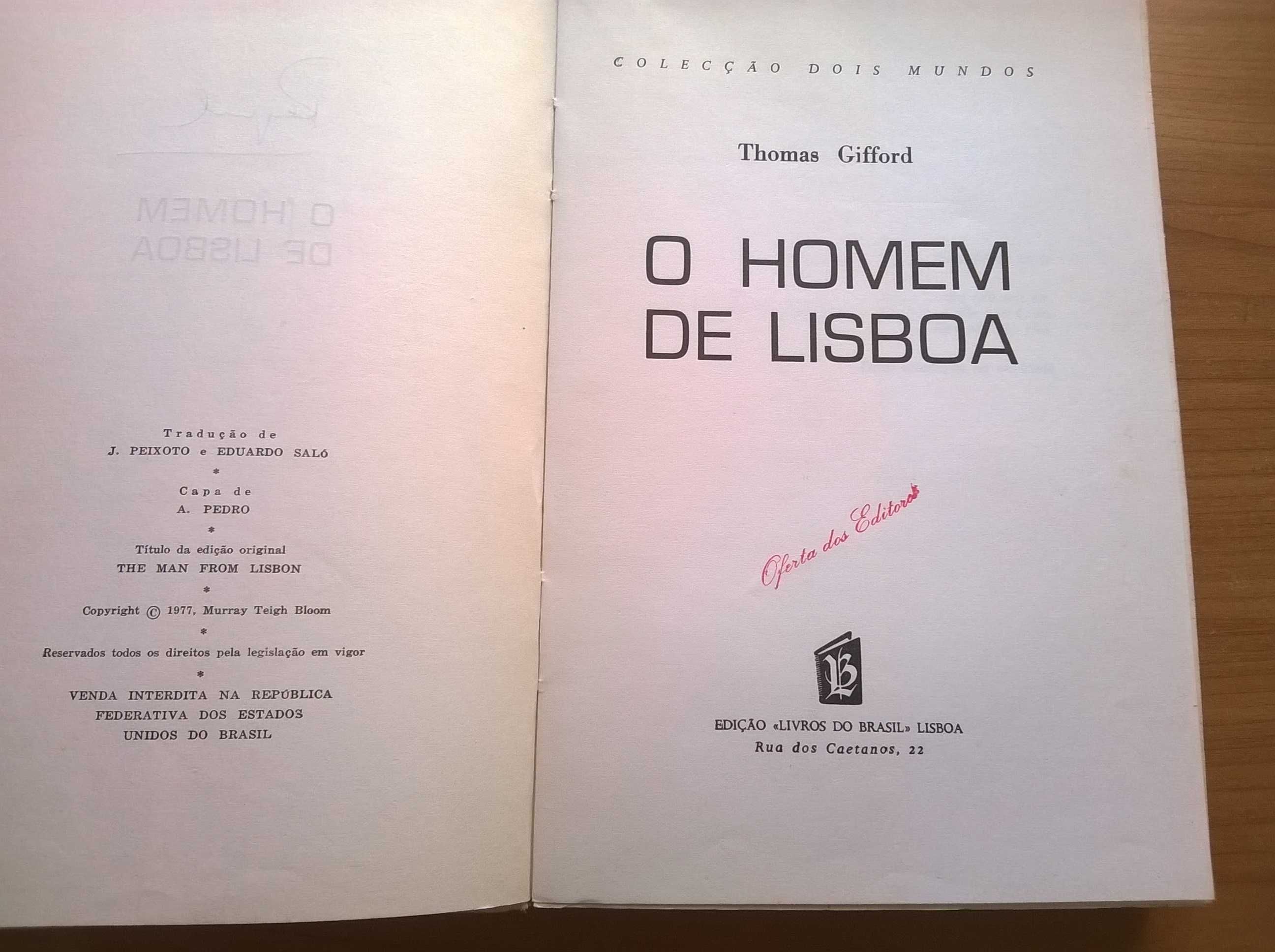 O Homem de Lisboa (Alves dos Reis) - Thomas Gifford