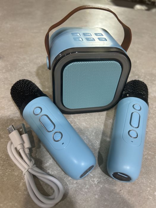 Блютуз колонка,караокє,мікрофон