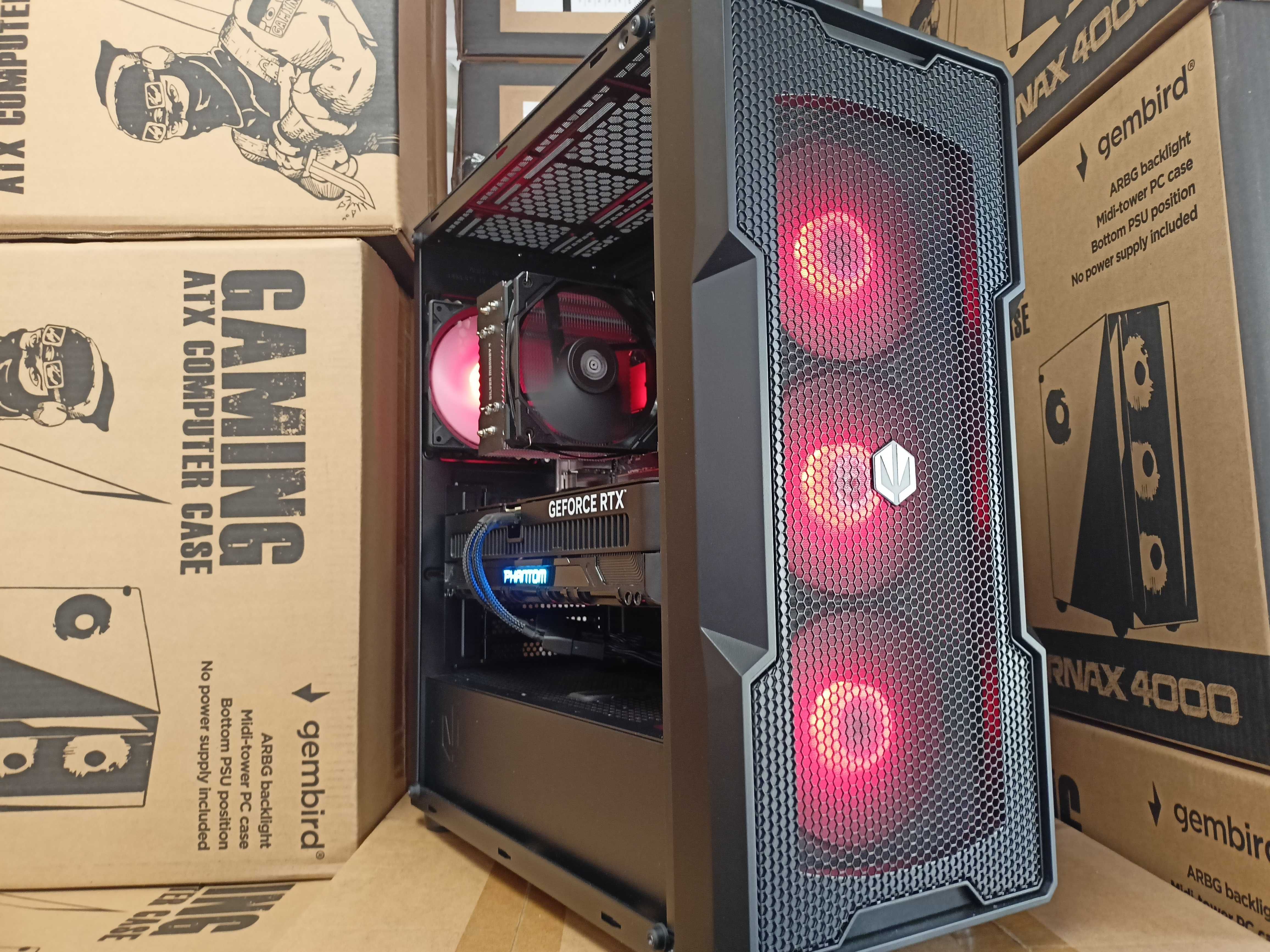 Nowy Komputer Gamingowy Kraków Ryzen 7-5700x 64GB 2000SSD RTX 5070Ti