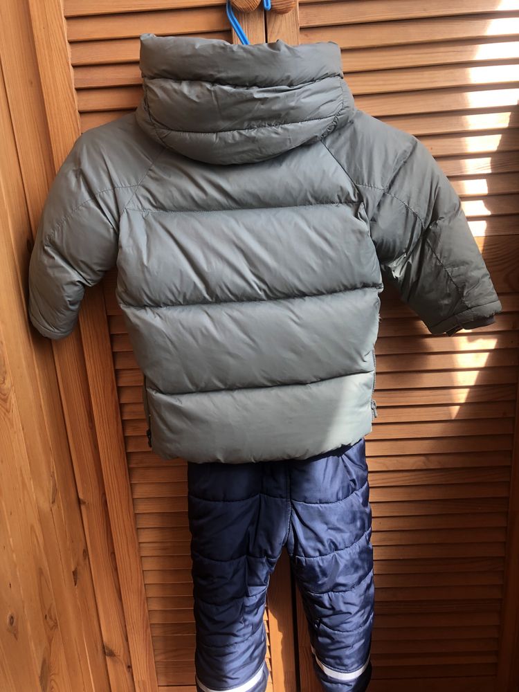 Зимний костюм комбинезон куртка Zara детская