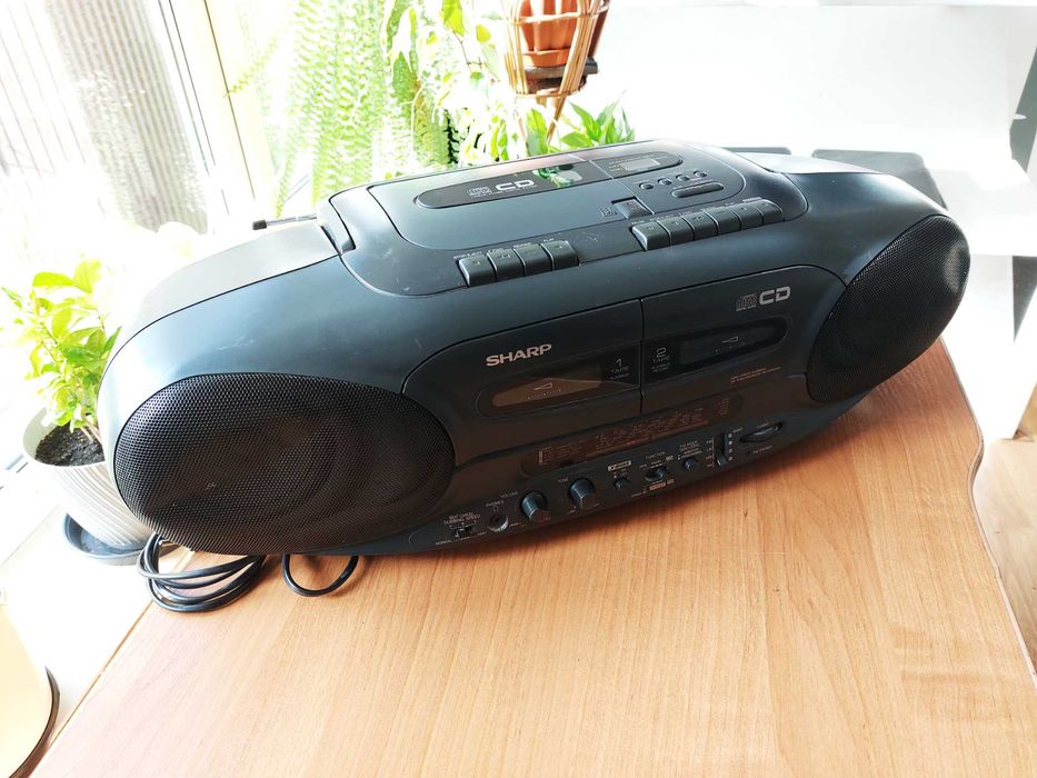 Radiomagnetofon SHARP WQ-CD220L(GY)