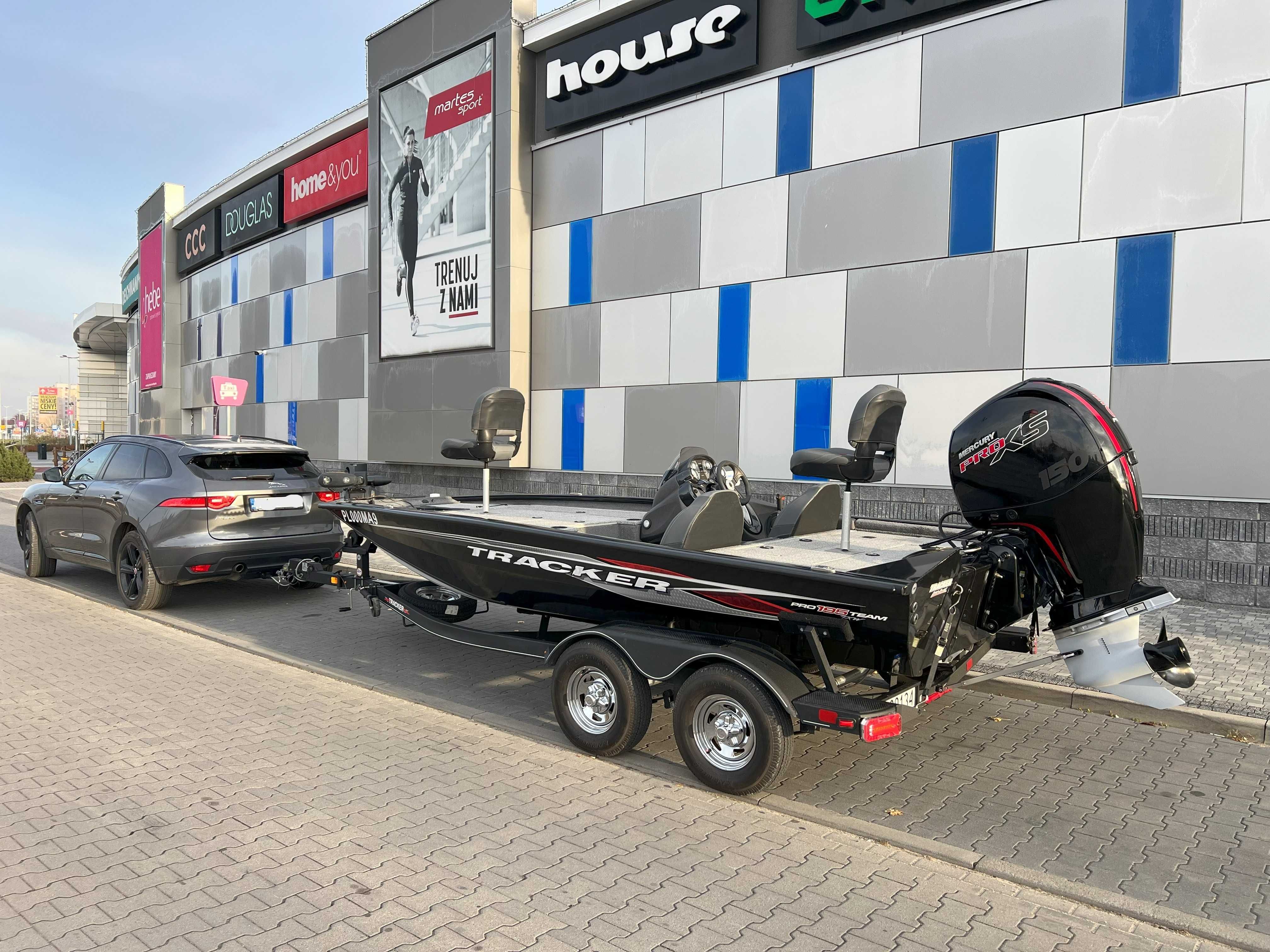 Łódź wędkarska motorowa aluminiowa Tracker Pro Team 195 TXW