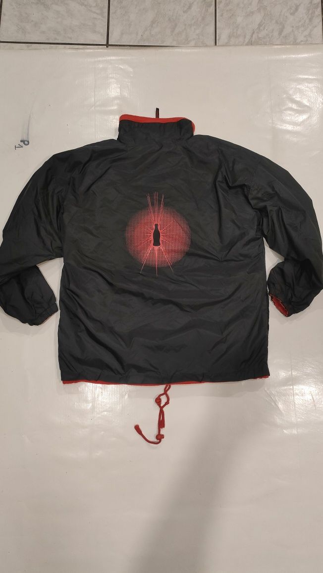Dwustronna kurtka Coca Cola oldschool roz,M,L,48,50,52