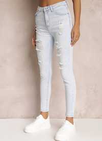 Spodnie jeansy L
