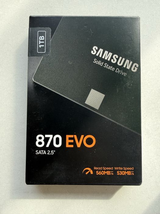 SSD Samsung 870 EVO 1TB (SATA 2.5”)