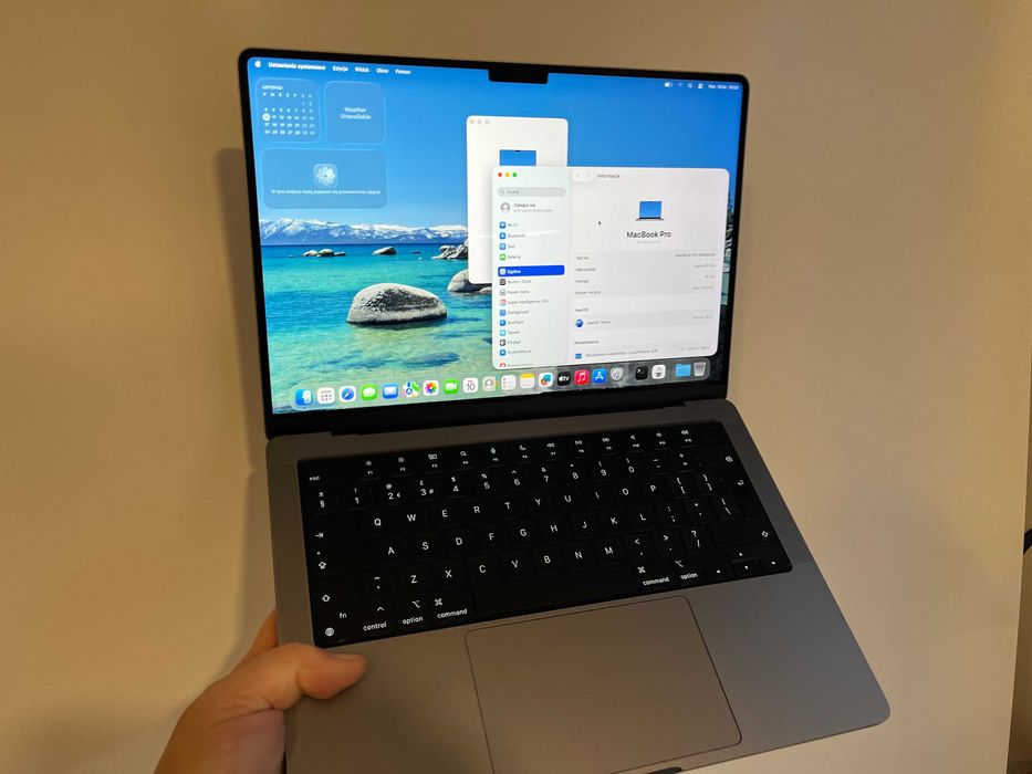 Laptop Apple MacBook A2442 Pro M1 Pro 16GB 512GB Space Gray 2021r FV23