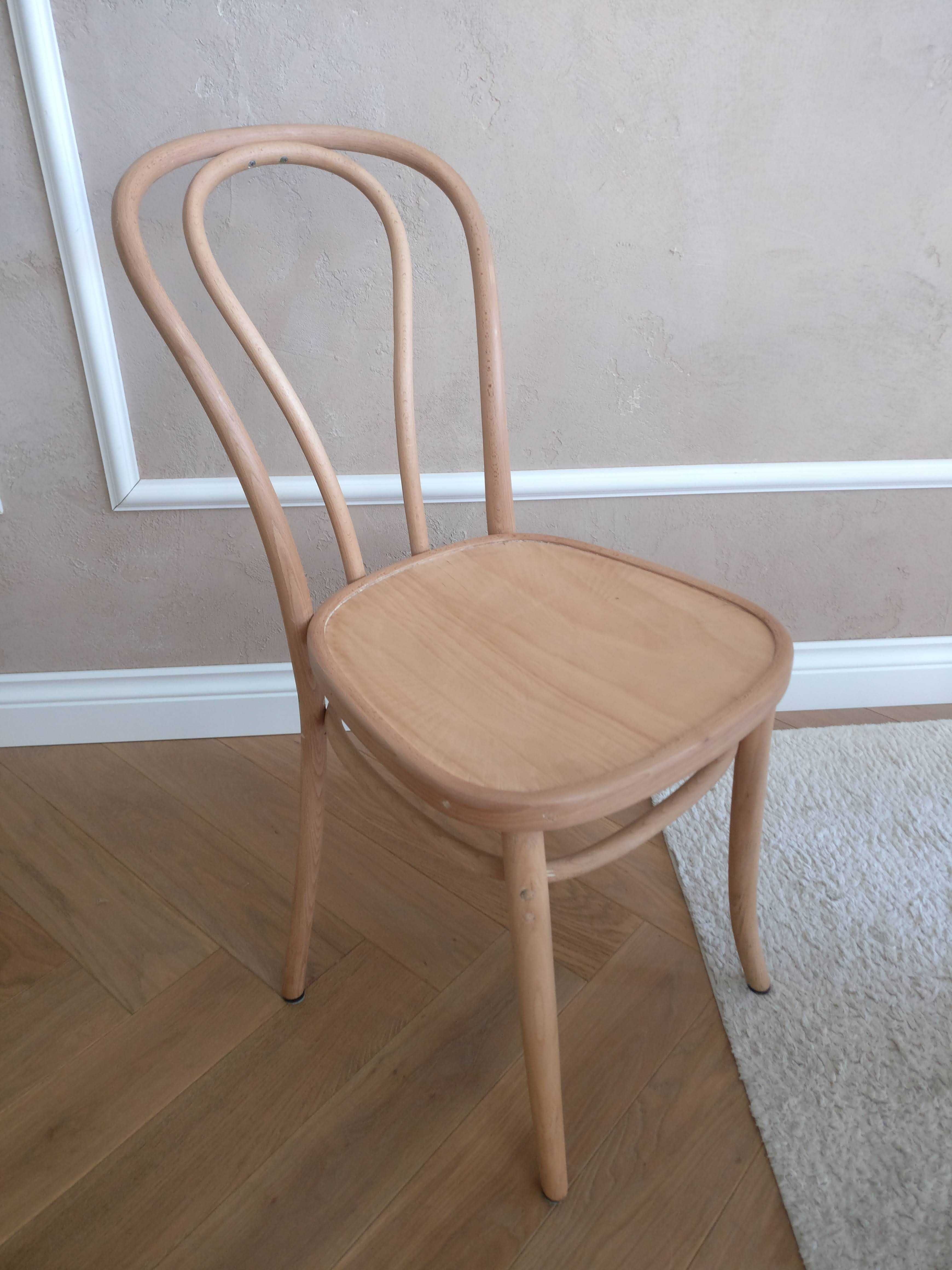 Krzesła gięte drewniane - po renowacji - komplet 4szt.