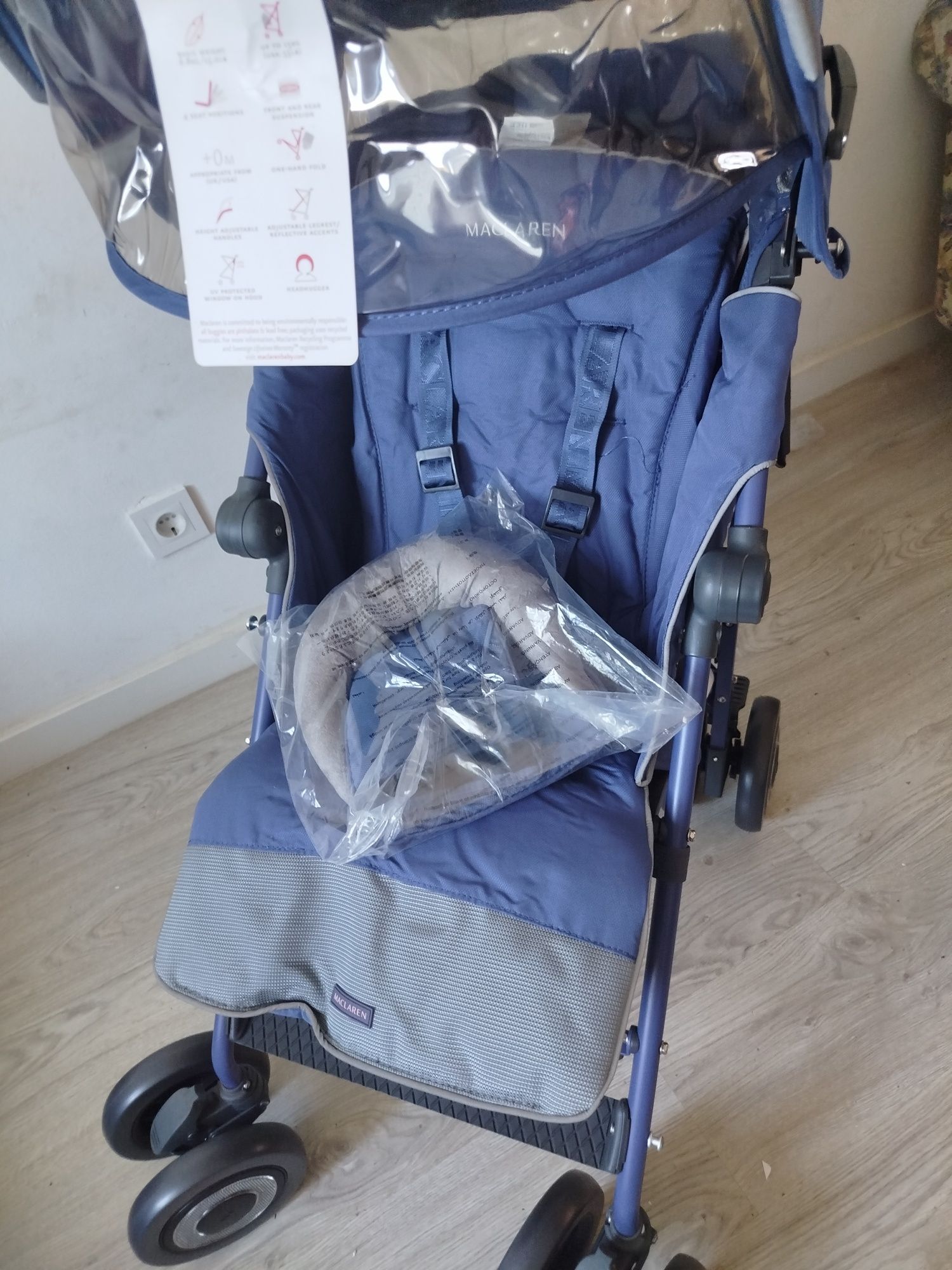Carrinho de bebê techno XT da Maclaren Novos