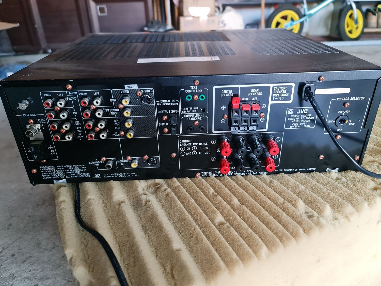 Amplituner JVC RX-778VBK