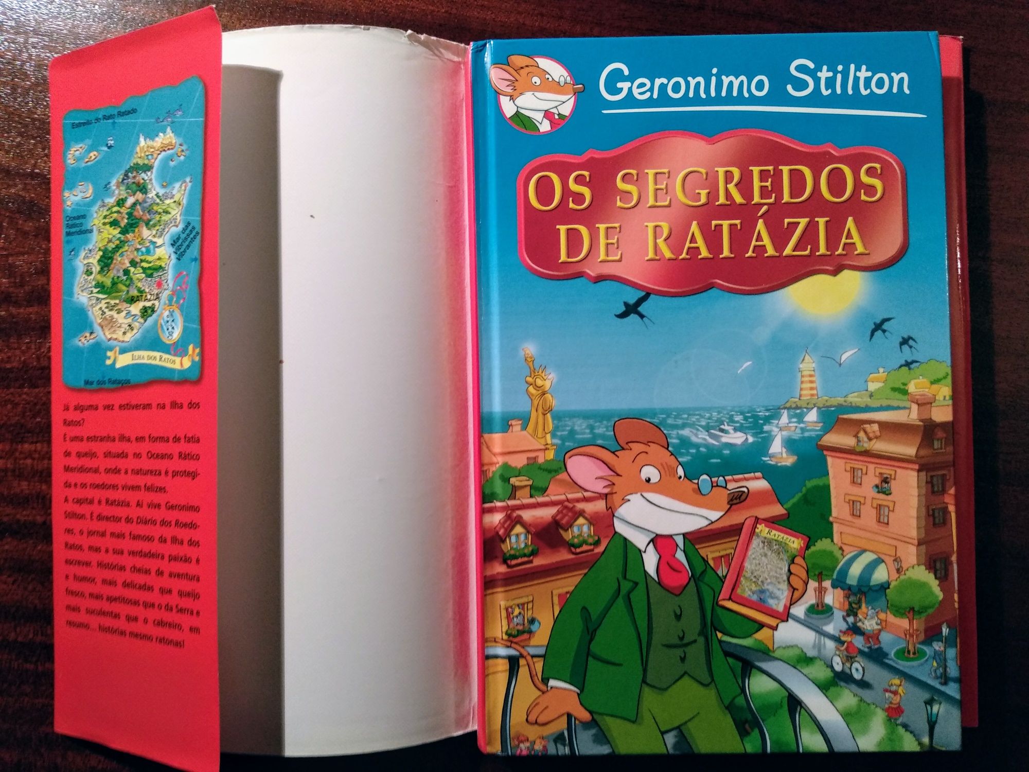 Livro Os Segredos de Ratázia de Geronimo Stilton 