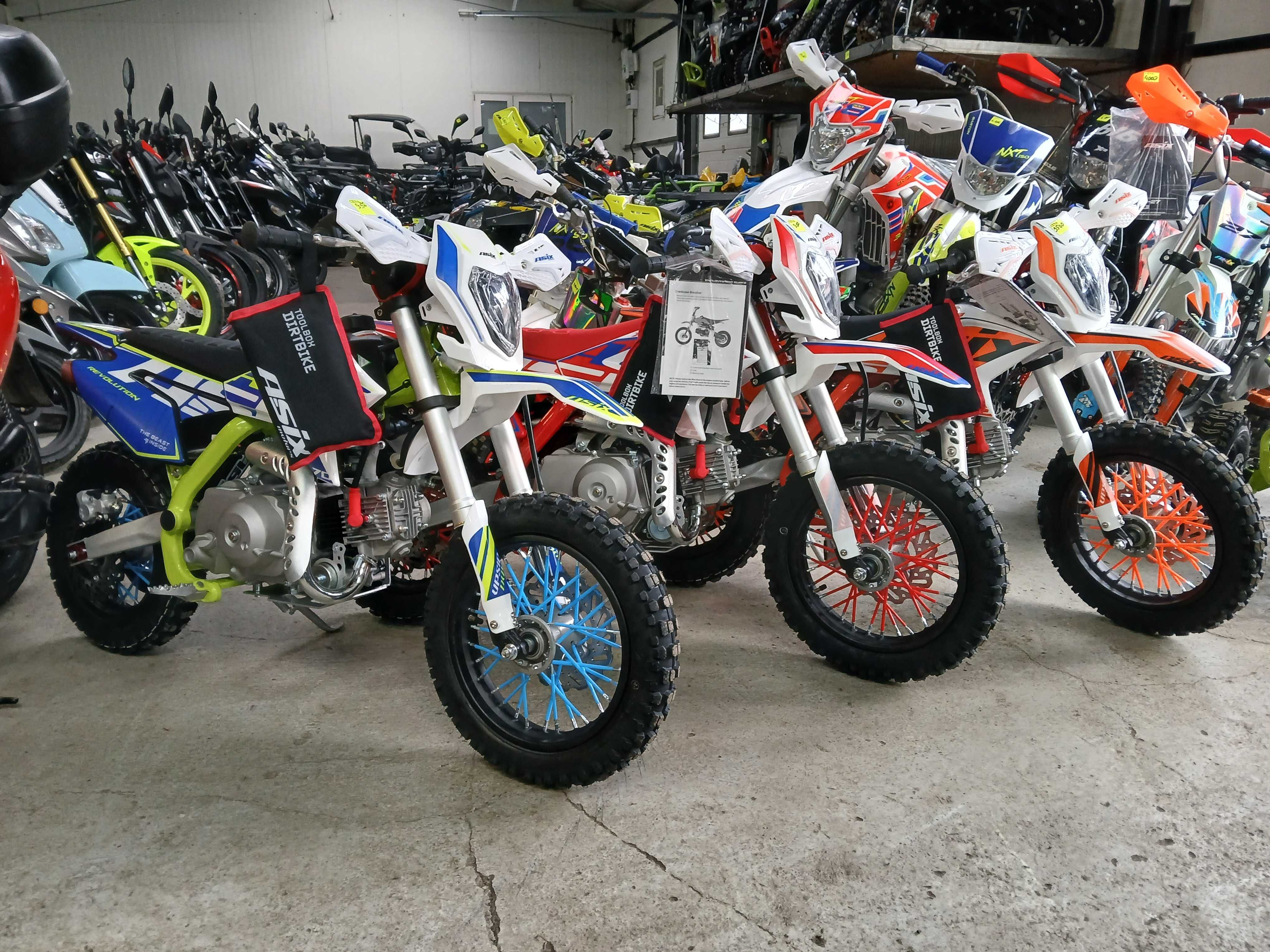 Mini Cross ASIX XB-18 70cc 4suw Super Jakość RATY wysyłka 12-10cali