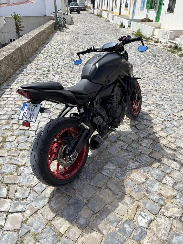 Vendo yamaha mt 07