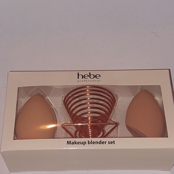 1zł Wysyłka Zestaw do makijażu glamourBeauty blender Gabka 2szt+Stojak