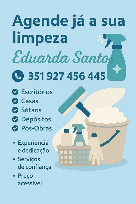 Limpeza Residencial e Comercial