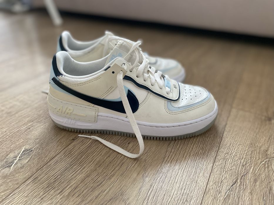 Nike Air Force 1 Shadow – skóra naturalna, rozmiar 40