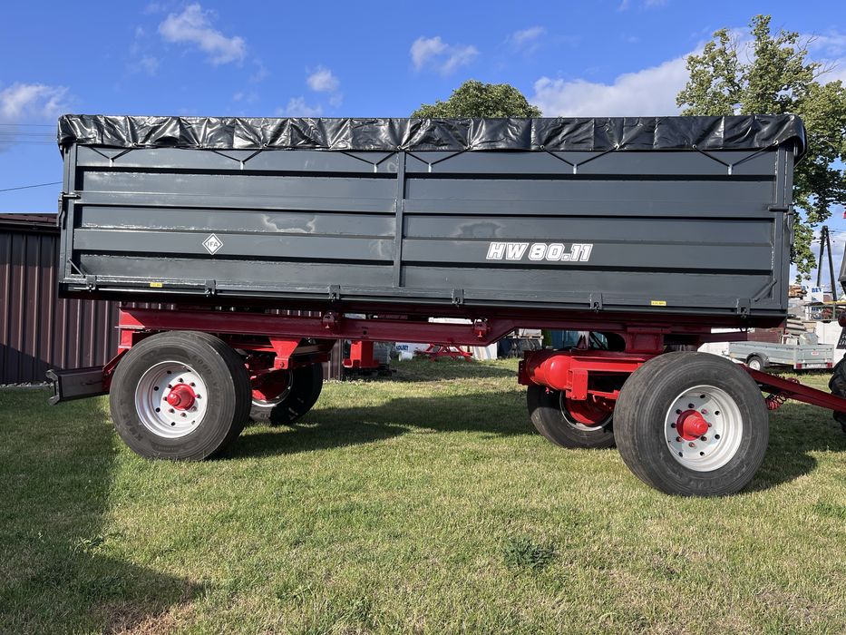 Przyczepa wywrotka  HL 80.11  zarejestrowana nie 60 ifa 10 rolnicza