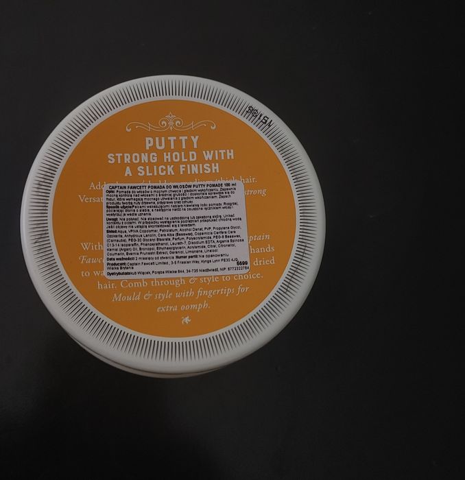Pomada do włosów Captain Fawcett Putty Hair Pomade Slick Finish