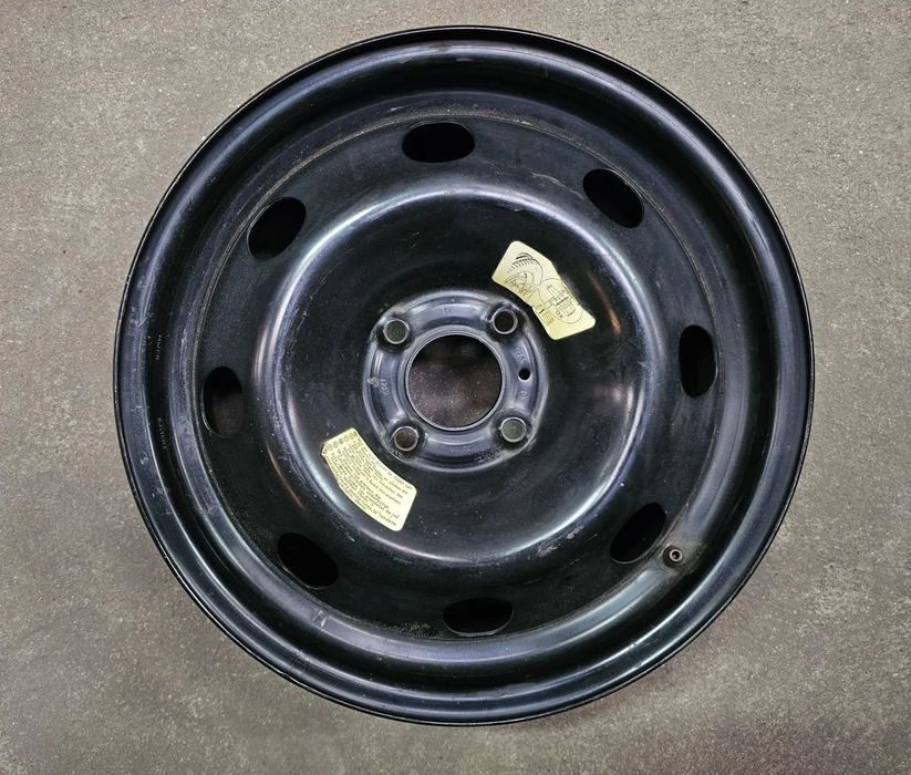 (V39) Felga stalowa 16&#039;&#039; Zapas Peugeot 1007 206 207 208 308 Citroen C3 C4 Berlingo II Xsara / 6Jx16 ET27 4x108