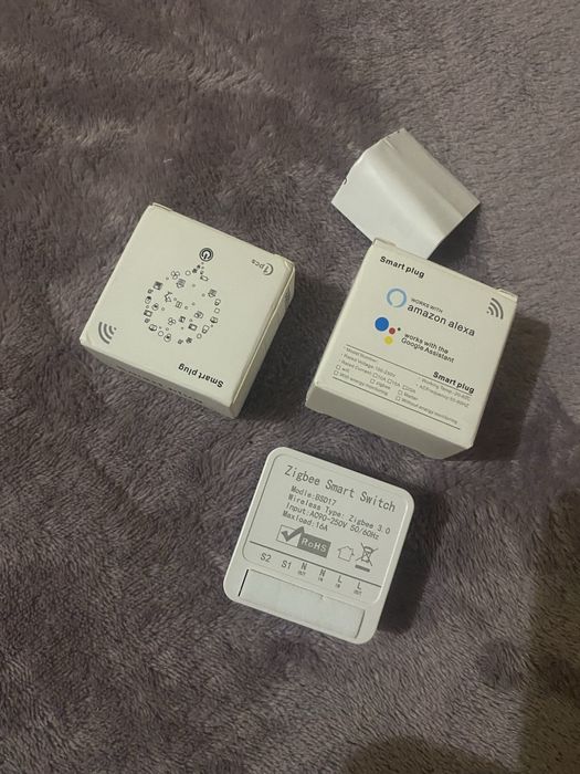 Реле міні перемикач для розумного будинку Home Assistant Amazon Zigbee