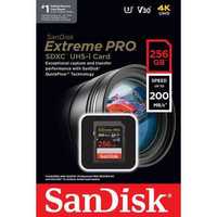 Карта пам'яті SanDisk Extreme PRO 128GB 256GB SD SDXC Card 4K 3D відео