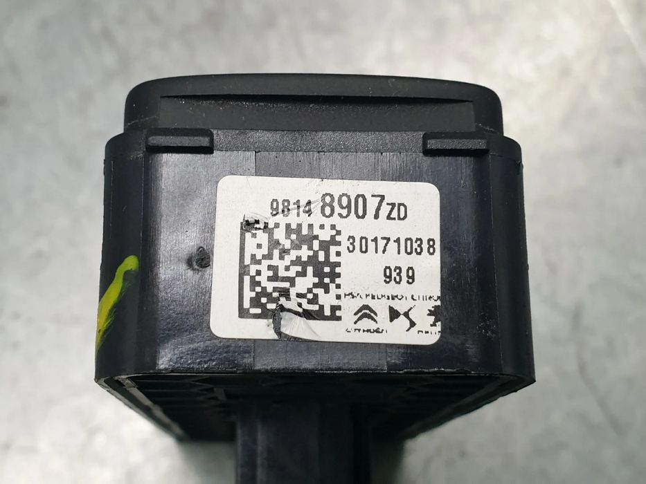 Comando / botão / interruptor vidros frente esquerdo CITROËN C3 III (S