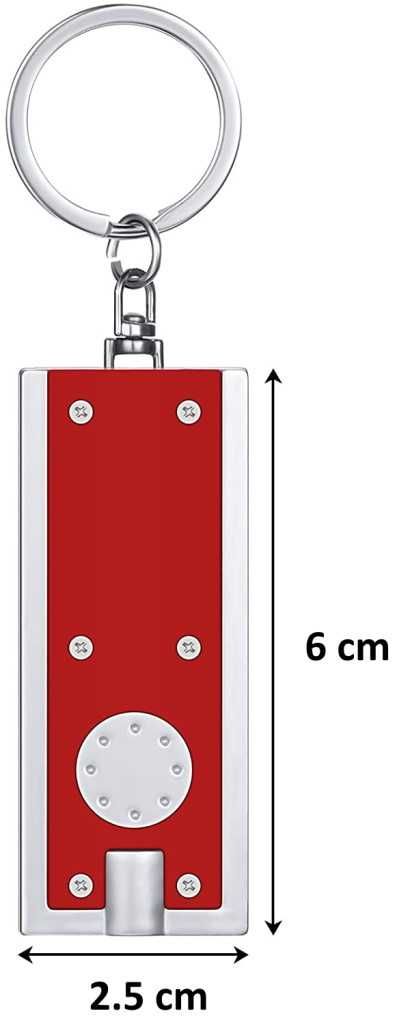 Porta-chaves com lanterna LED (NOVO)