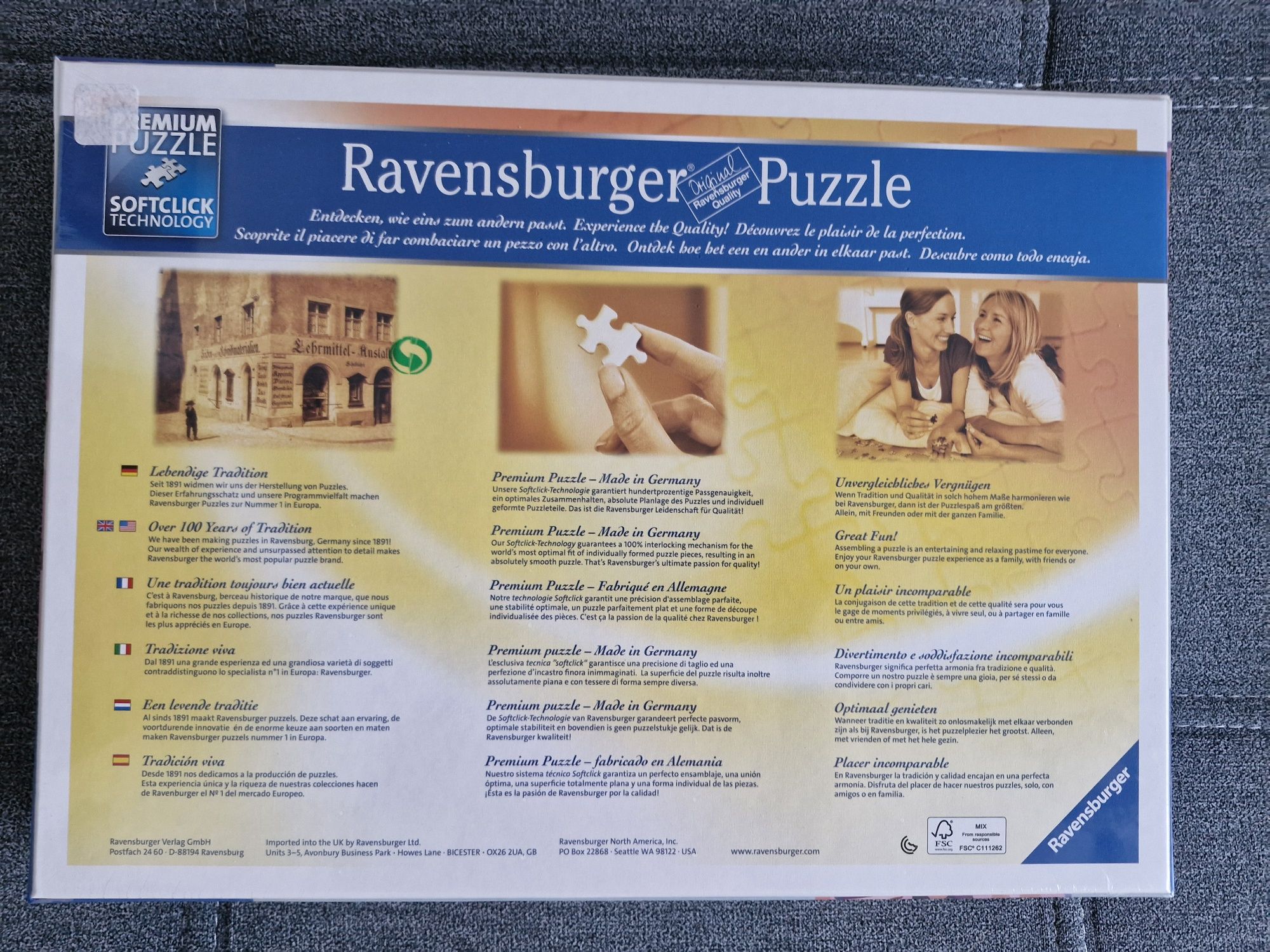 Puzzle ravensburger 1000 szt nowe