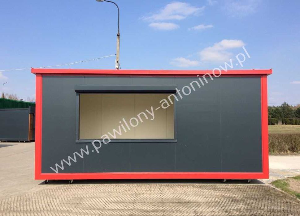 PAWILON Gastronomiczny Kontener Handlowy Lody Kebab Burger - PRODUCENT