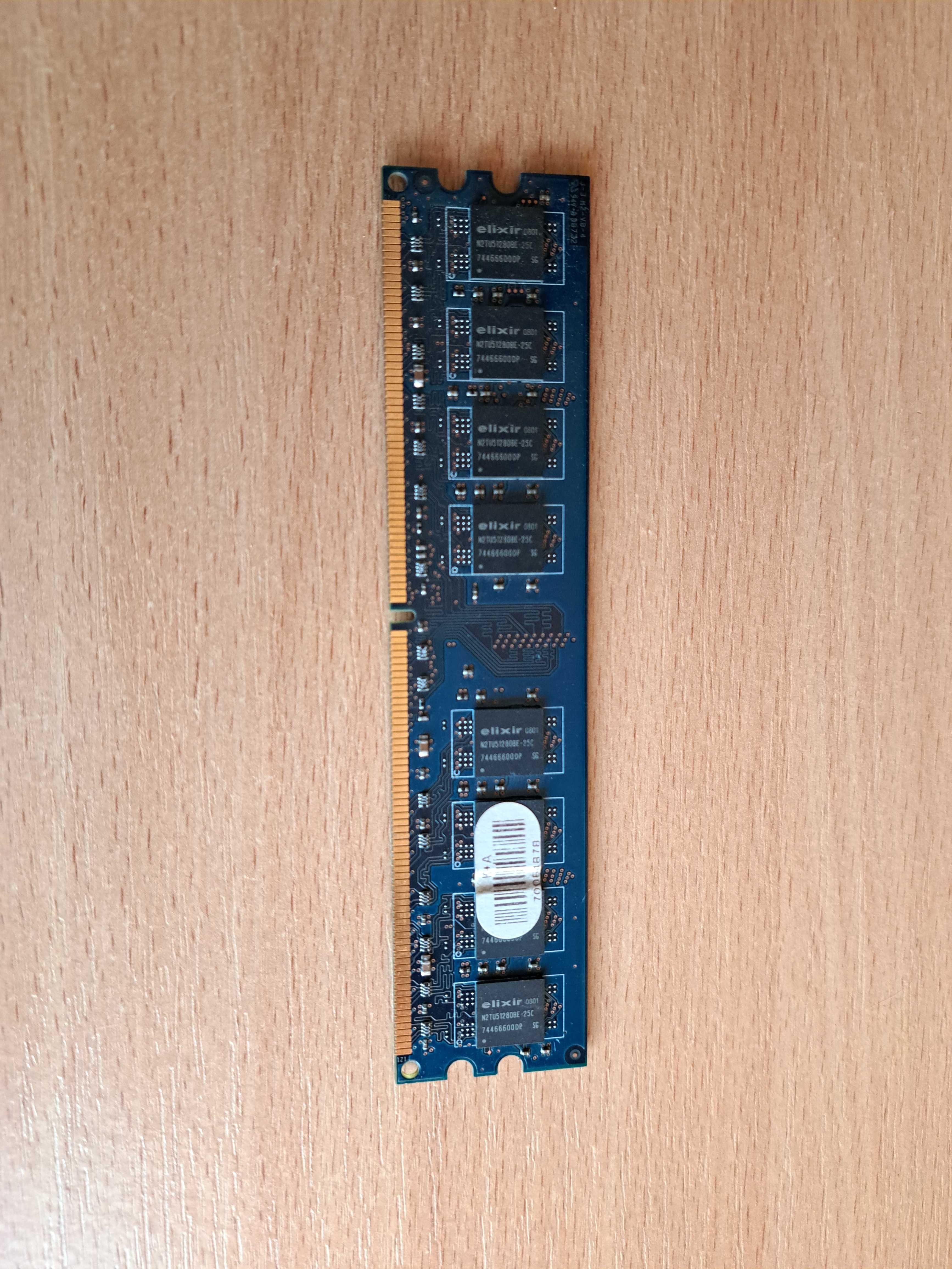 Оперативна пам'ять 1 GB PC2-6400U DDR2 elixir