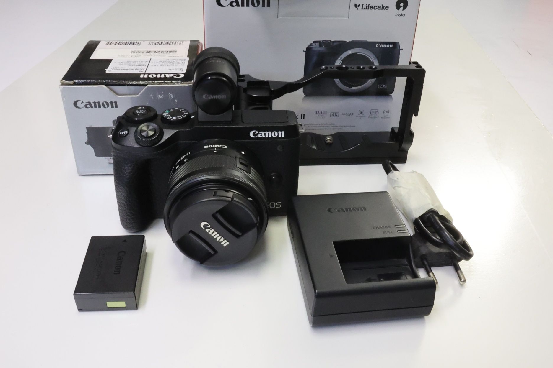 Canon M6 mark 2 super dodatki