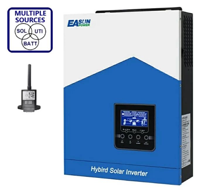 Продам гибридный инвертор Easun 24V 3.2KW 3.2 квт